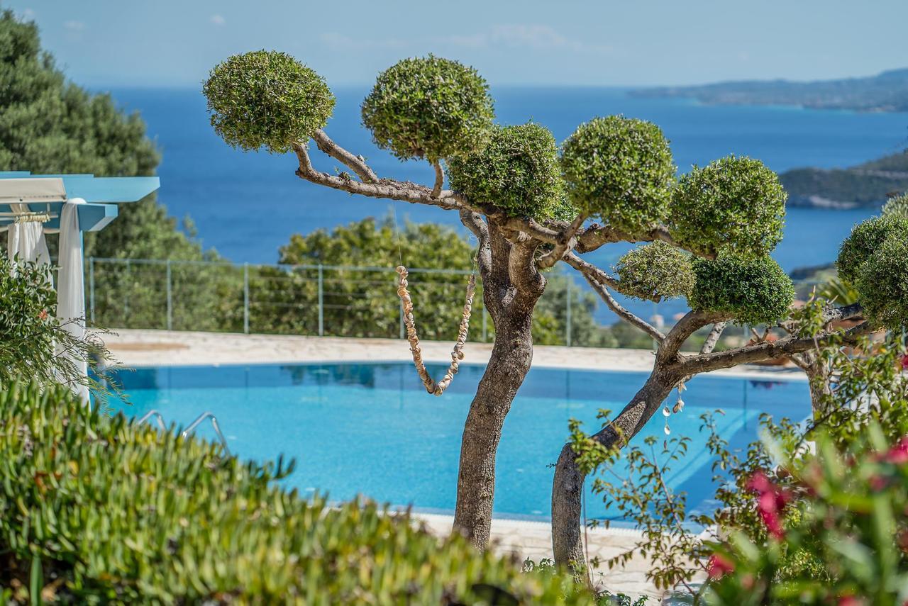 Askos Stone Villa - The Island Panorama Айос-Ніколаос Екстер'єр фото