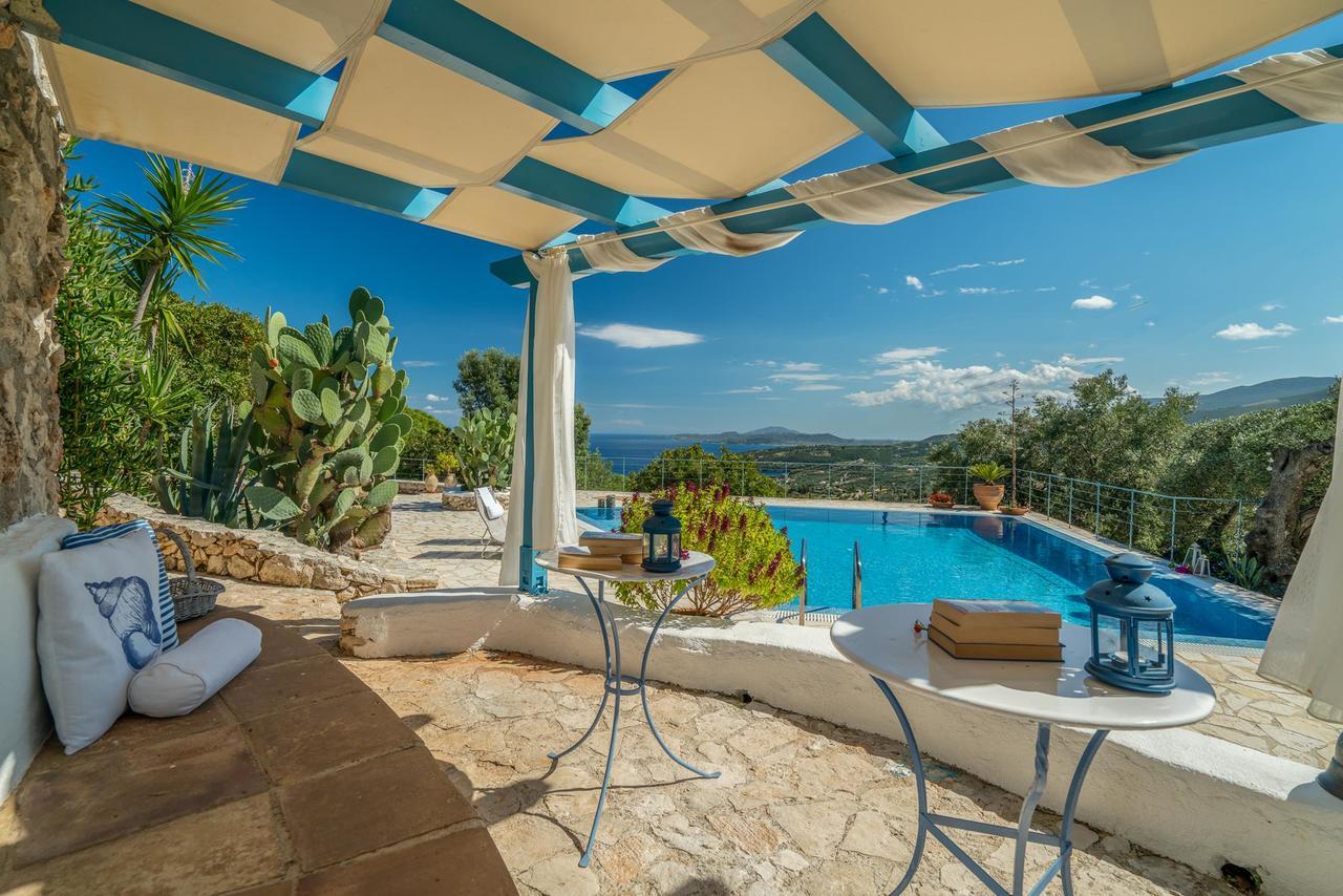Askos Stone Villa - The Island Panorama Айос-Ніколаос Екстер'єр фото