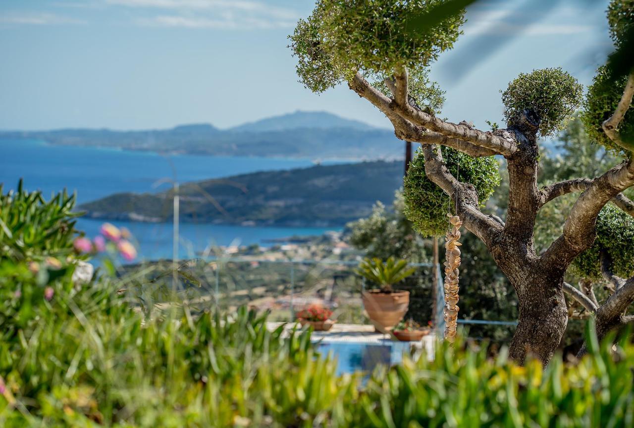 Askos Stone Villa - The Island Panorama Айос-Ніколаос Екстер'єр фото